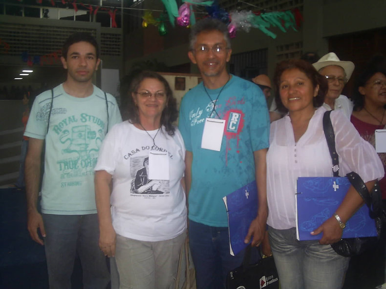 Poetas da Casa do Cordel expoem cordéis e dão palestras no CEI-Centro de Edudação Integrada-Natal/RN