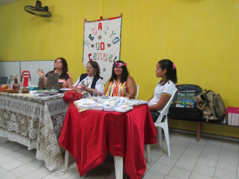 Roda de Leitura com Dorinha Timóteo, Sírlia Lima, Rosa Regis e alunos da Escola Estadual Prof. Josino Macedo - Zona Norte - Natal-RN